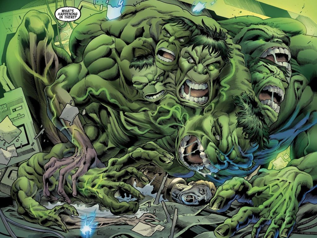 Immortal Hulk separate selves